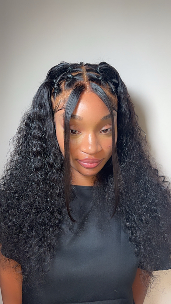 Half Up Half Down