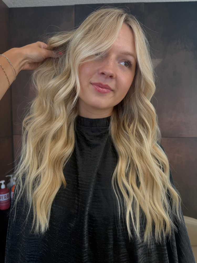 full custom blonde at Abigail Zirkle in Red Bluff, CA