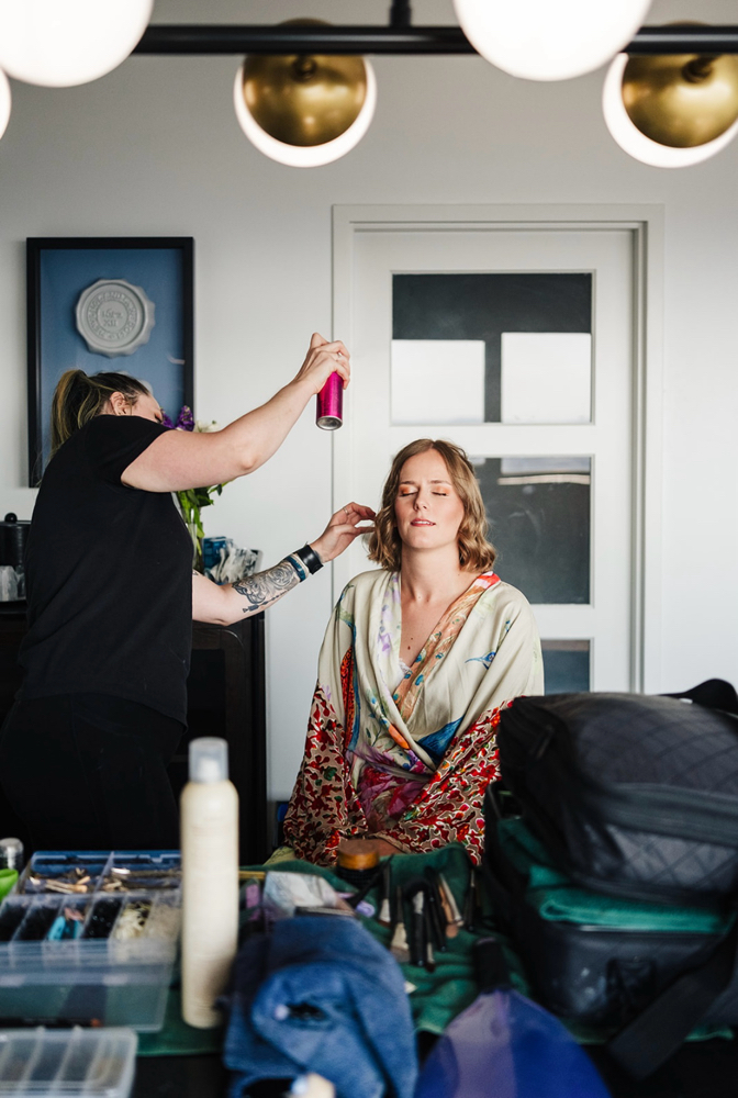 Bridal Trial - Hairstyling