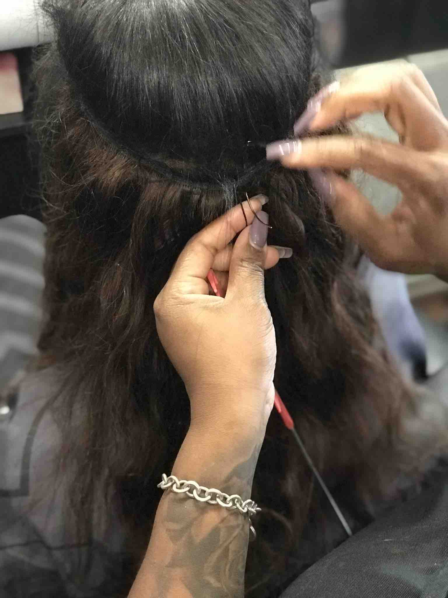 Secure base of Sew In