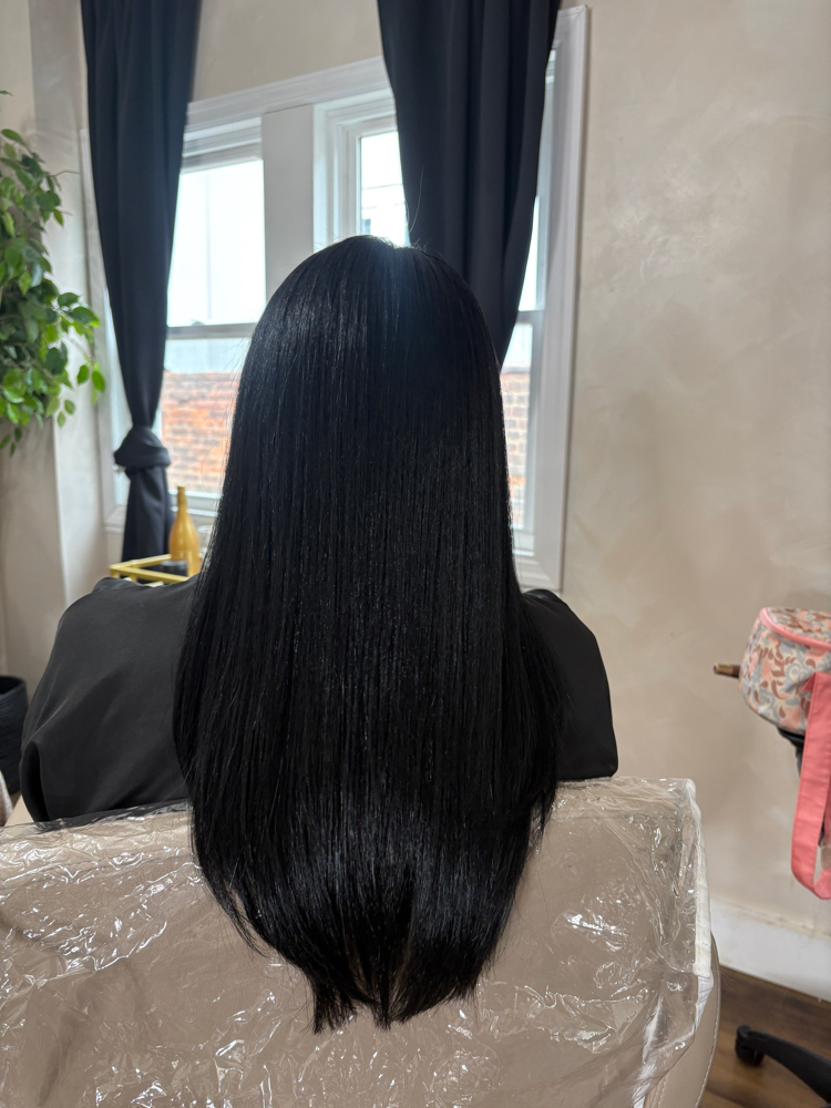 Silk Press at The Soulful Place in Maple Heights, OH