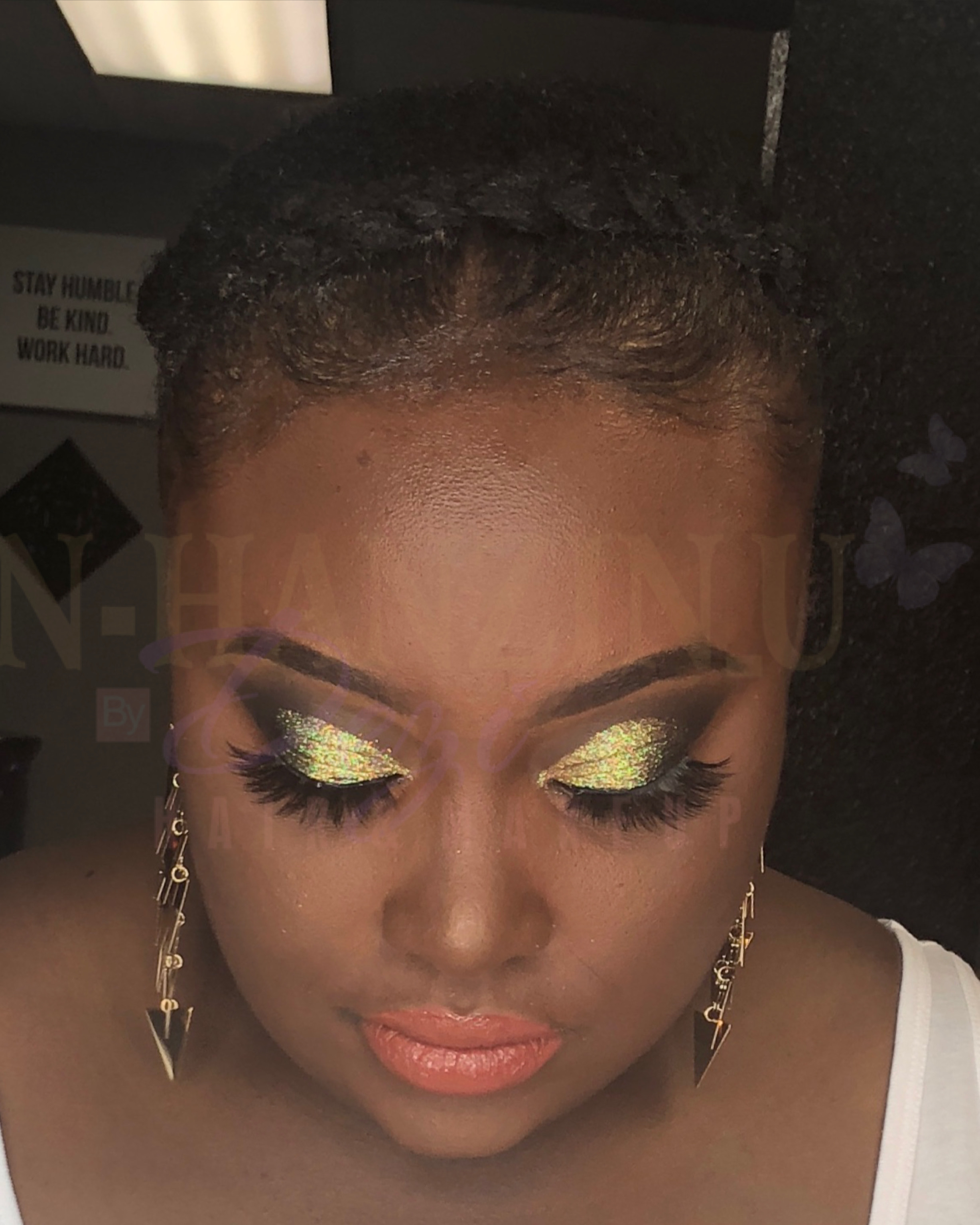 Soft Glam Makeup Application