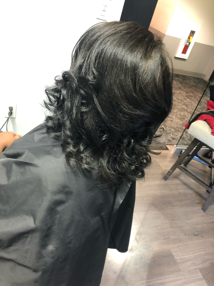 Natural Press (Medium/Long Hair)