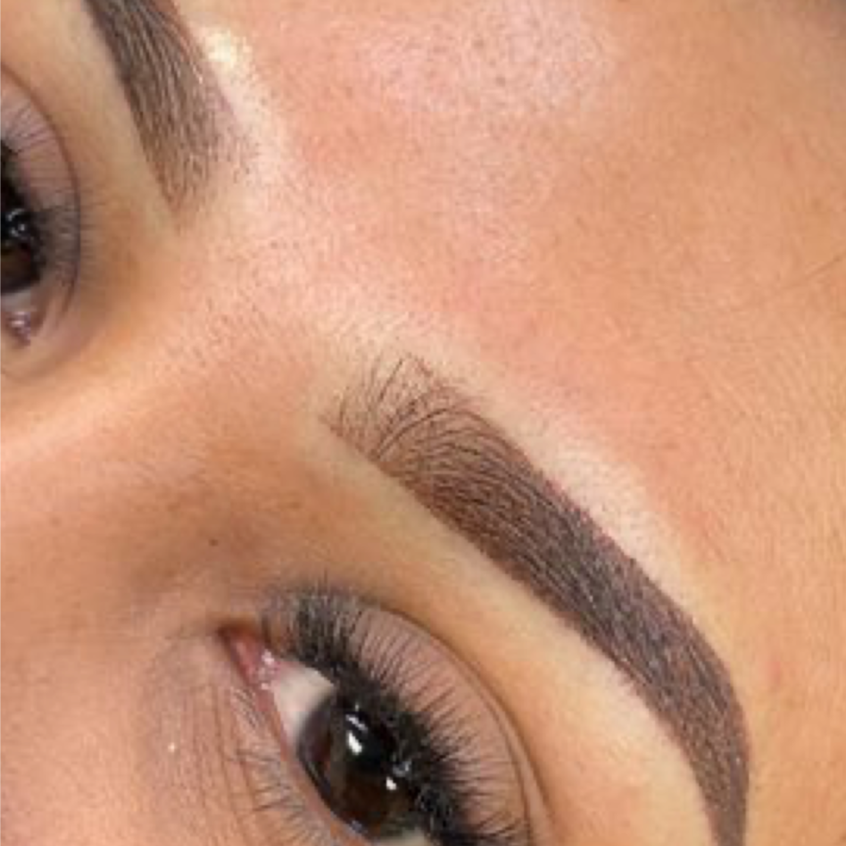 Ombre Brows at The Luxe Style Bar in Gastonia, NC