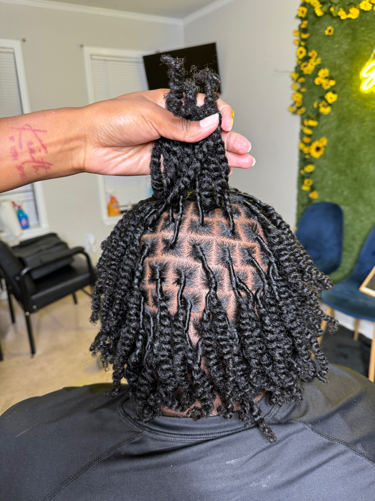 Adult Starter Locs (2 Strand Twist)
