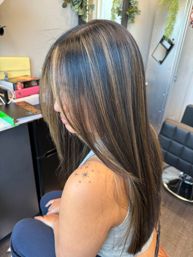 Transformative Blonding Session