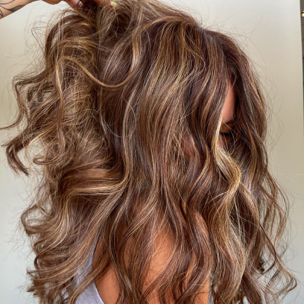 summer balayage  *new client* at AveBehindTheChair in Stafford, TX