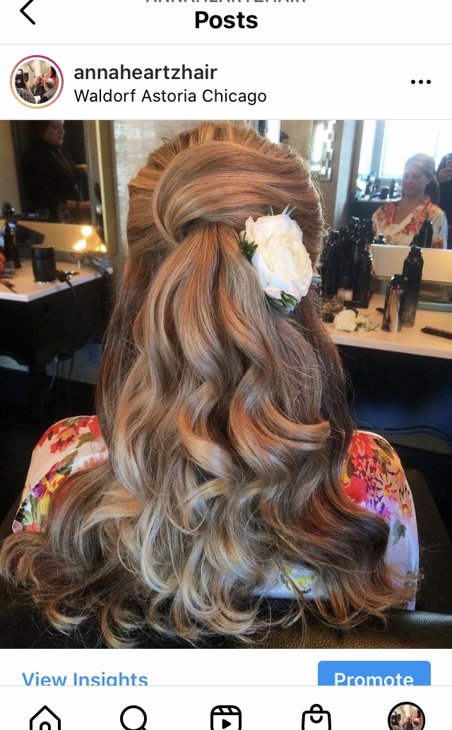 Bridal Hair Styling With Trial