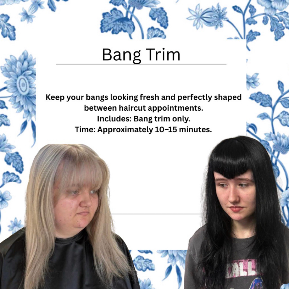 Bang Trim at Cosmetology by Kylee in Cookeville, TN