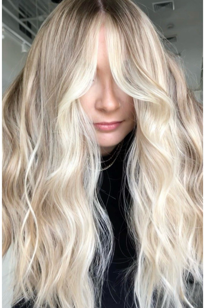 Money Peice And Regrowth Touchup at Carley Everhart in Asheboro, NC