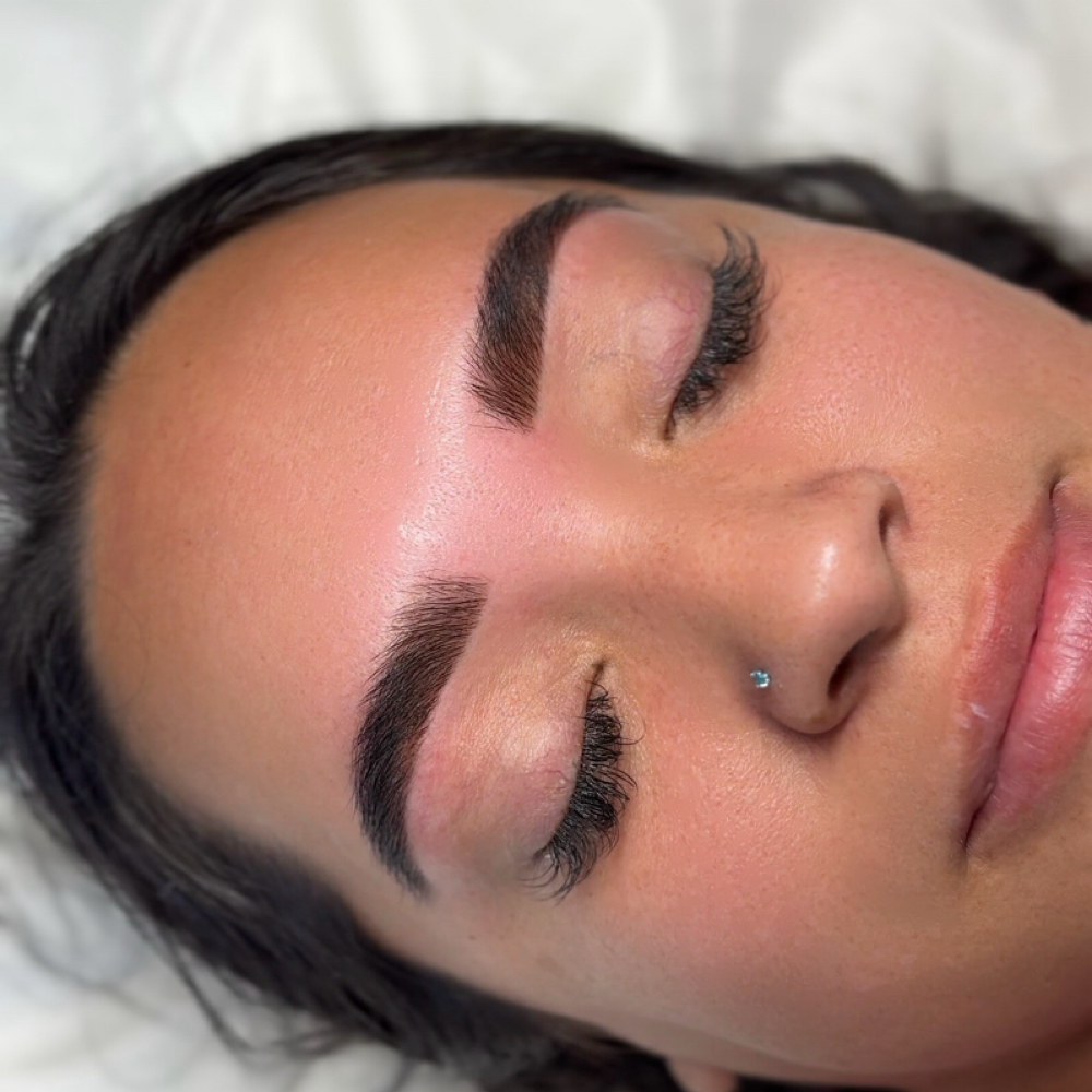 brow tweeze + custom mapping + tint at The Edit Esthetics in Albuquerque, NM