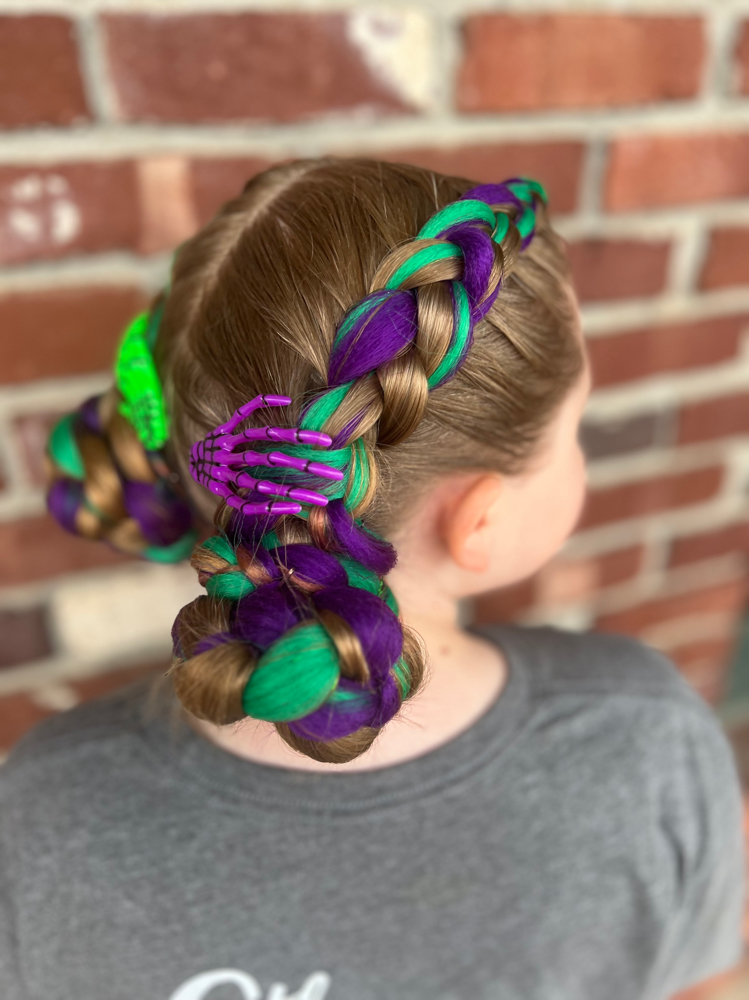 Festive Braids at Hair by Melanie Y. in Muskogee, OK
