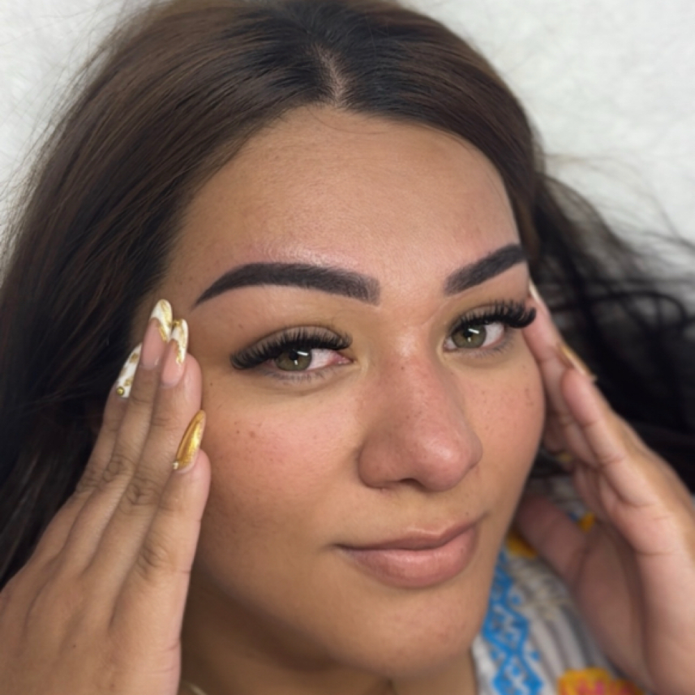 3Weeks Fill + brow Tint +wax at Belen’s Beauty Lounge in Fort Walton Beach, FL