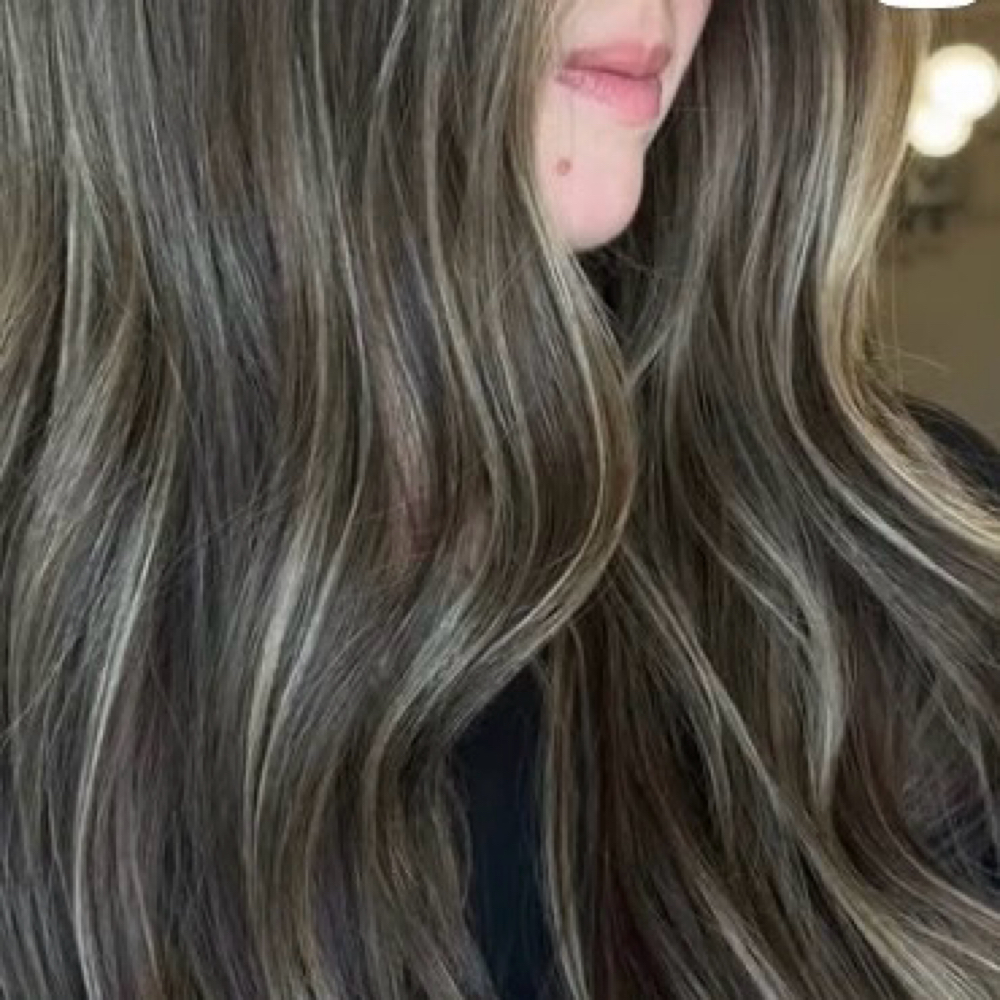 Partial Blonding & Haircut at Salon Edit By The Nest in Placentia, CA