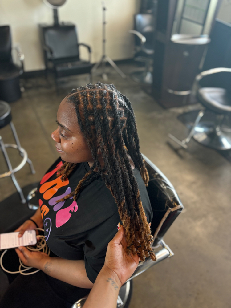 Long Locs Two Strand