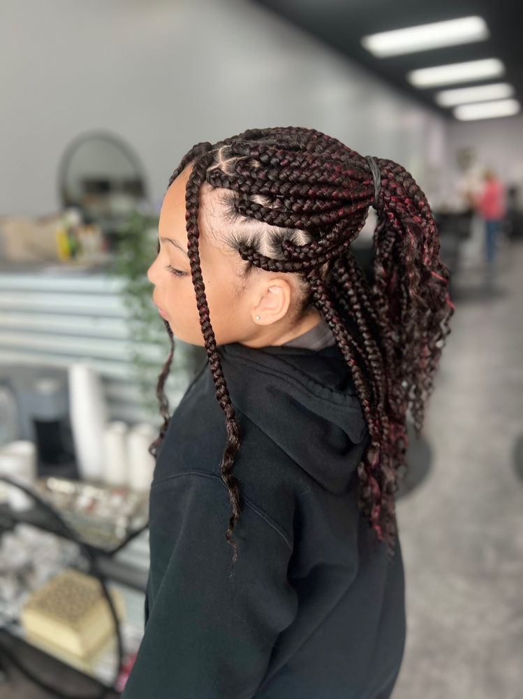 Shoulder Length Box Braids