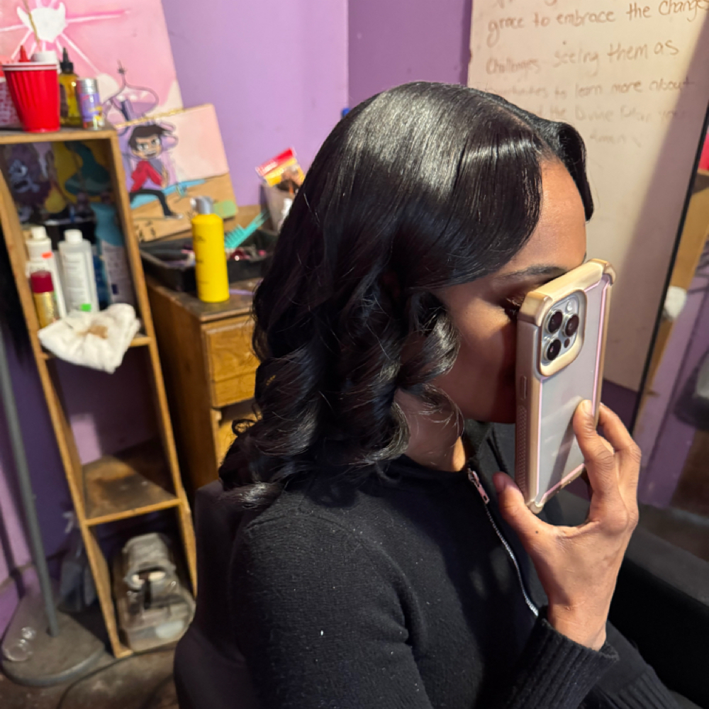 silk press (no wash ) at KAYTHEESTYLIST in detroit, MI