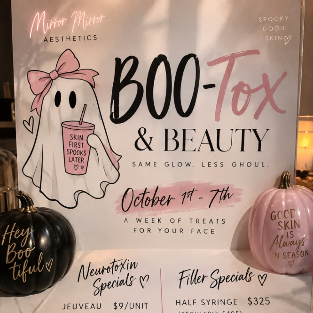 Boo-Tox Special 👻 at Mirror Mirror Aesthetics in Dunkirk, IN