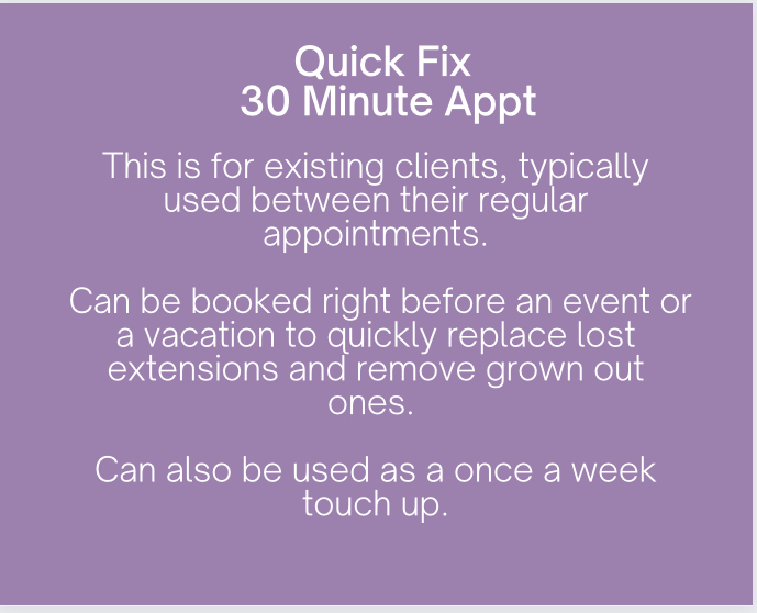 Quick Fix * 30 Minutes