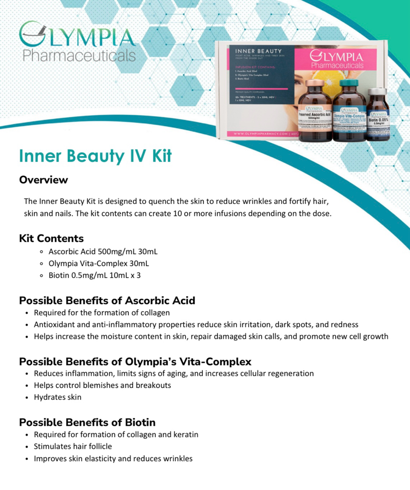 Inner Beauty IV Infusion