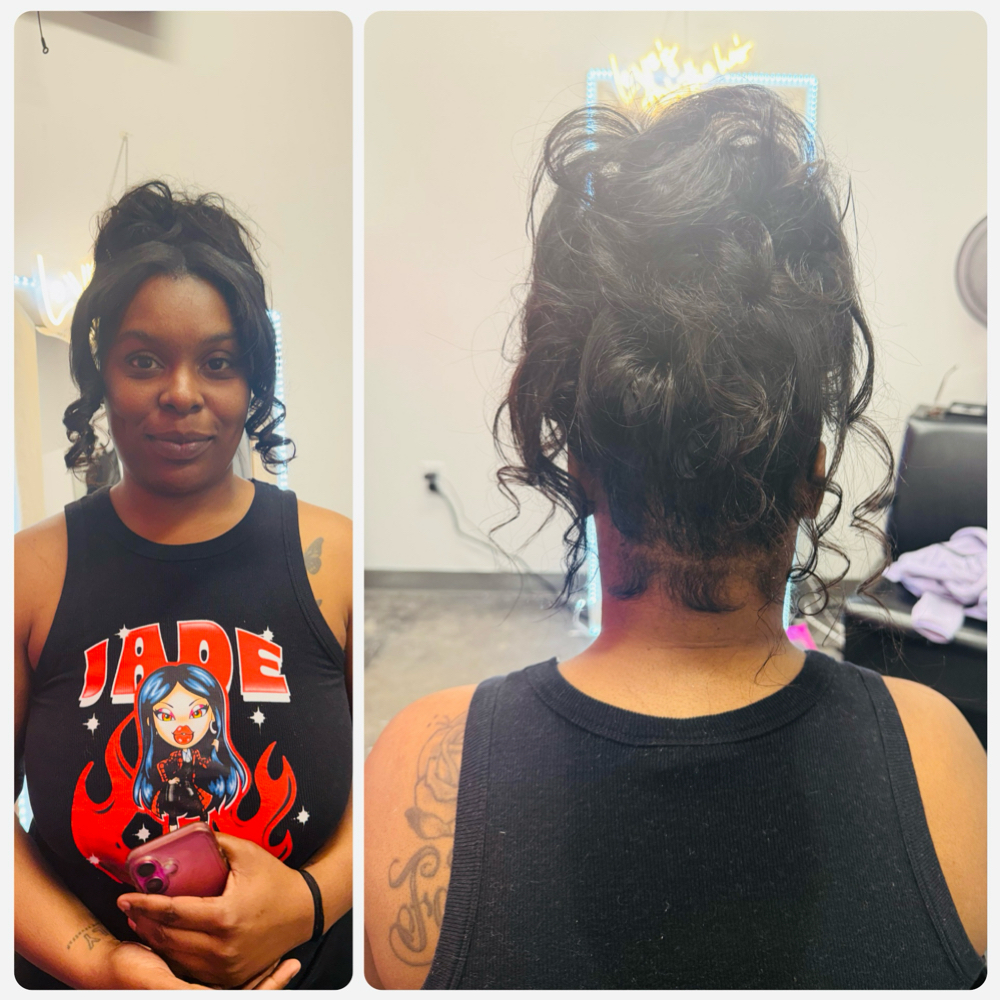 Luxury Ponytail Experience at The Pink Comb in Frisco, TX