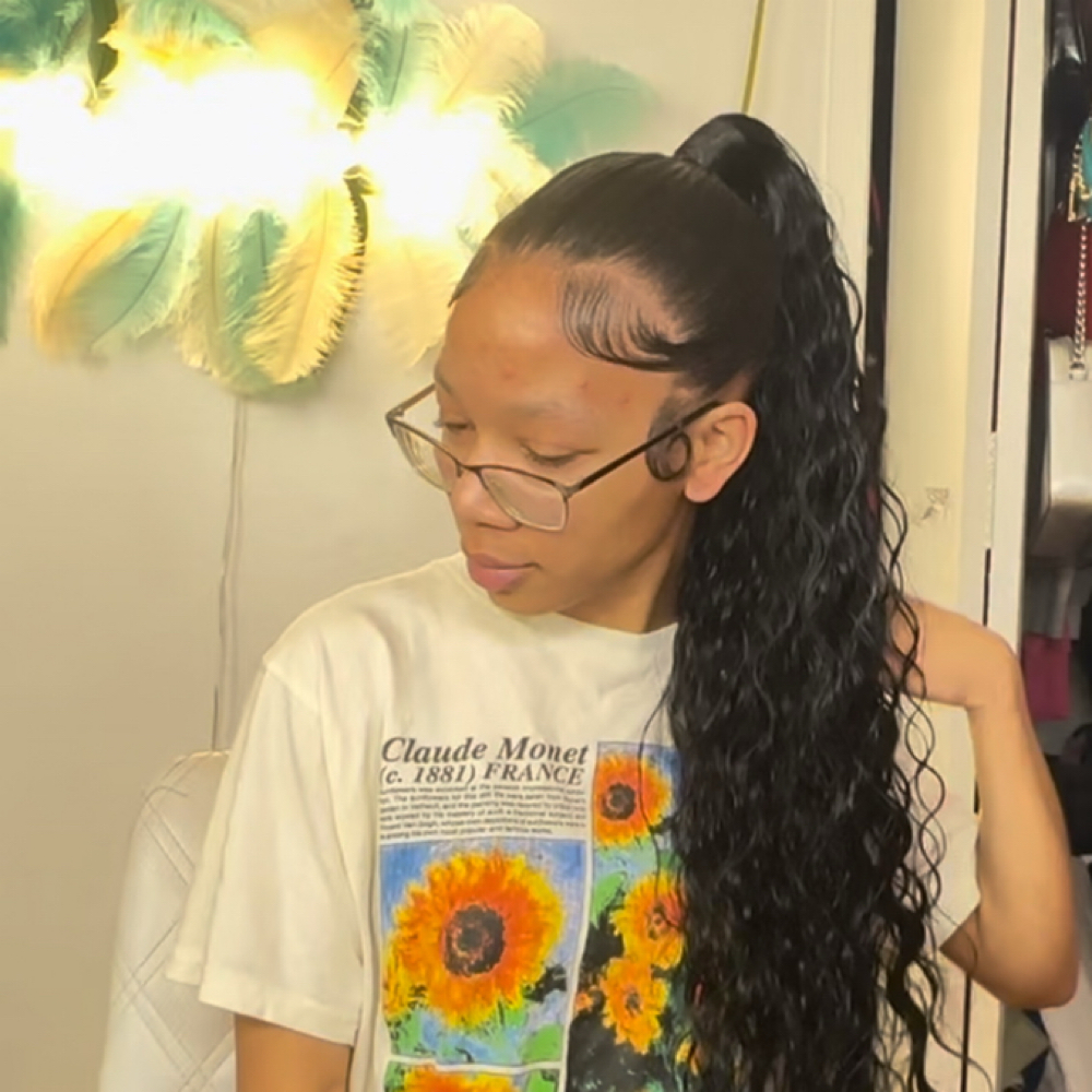 No-Part Extended Ponytail at THEZOEWAYY in Park Forest, IL