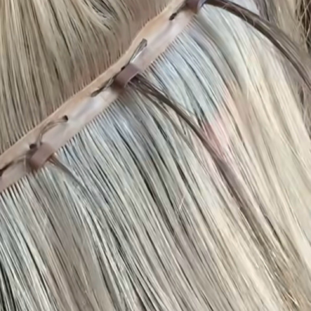 Butterfly Extensions Install-3 rows at Juliet's Beauty Lounge in Chattanooga, TN