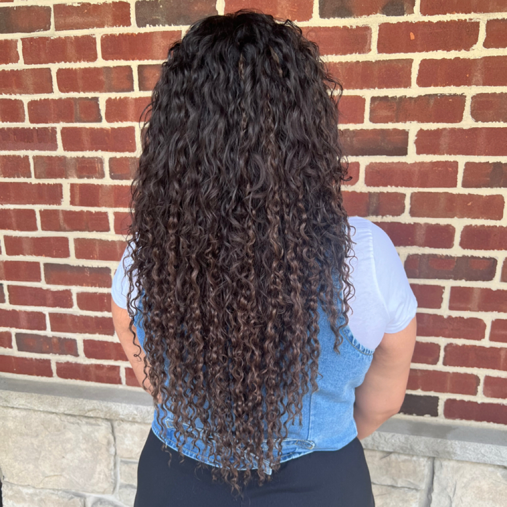 Curly Extensions at Knot Just Curly in Crown Point, IN