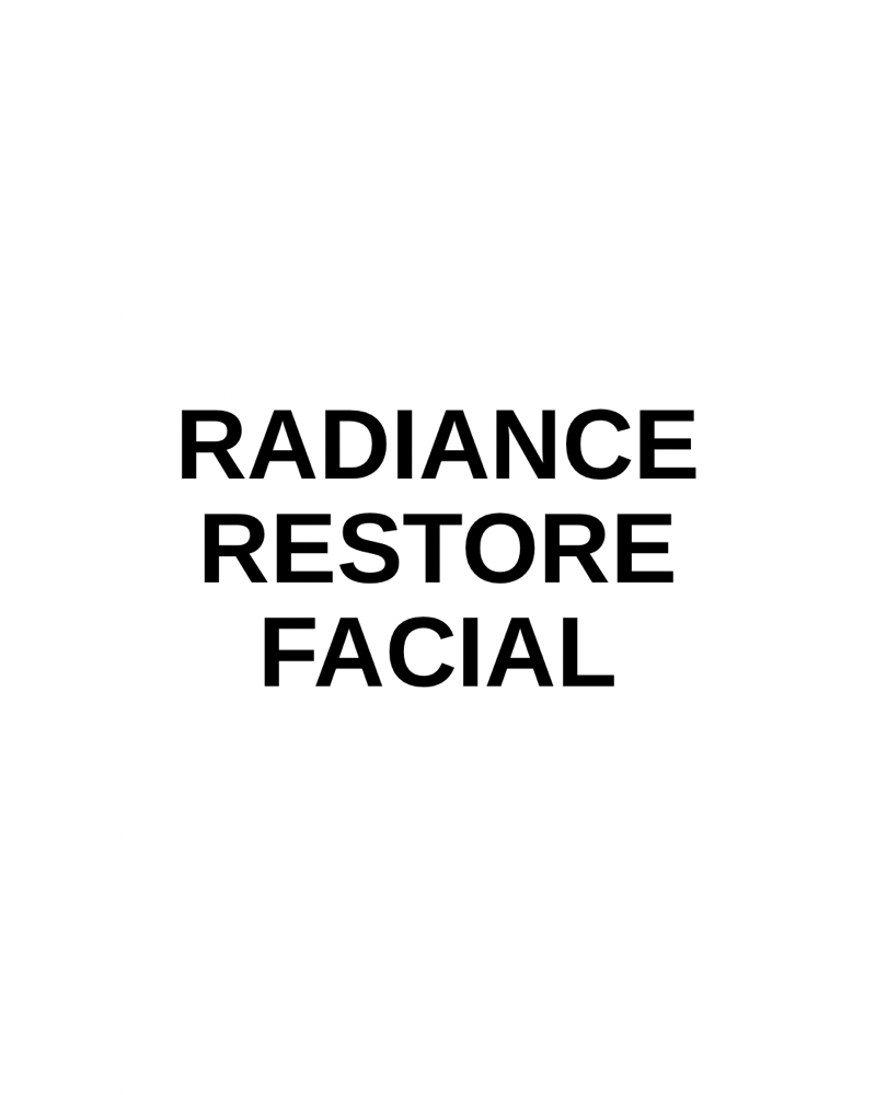 Radiance Restore Facial
