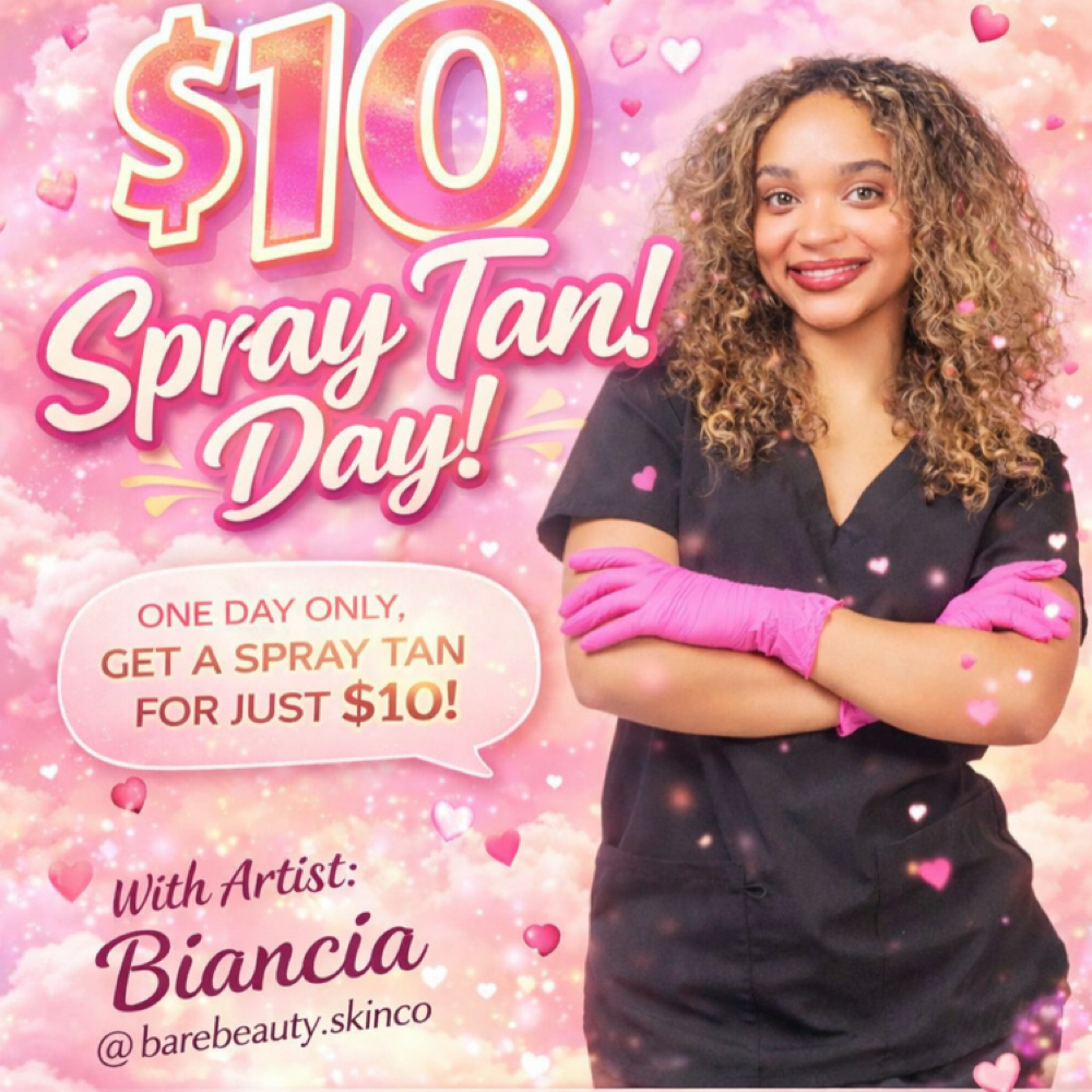 $10 Spray Tan Day at Decker.INC Lounge in Lexington, KY