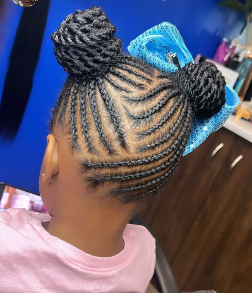 2 Buns at Boobabe Braidn Bar in Oxon Hill, MD