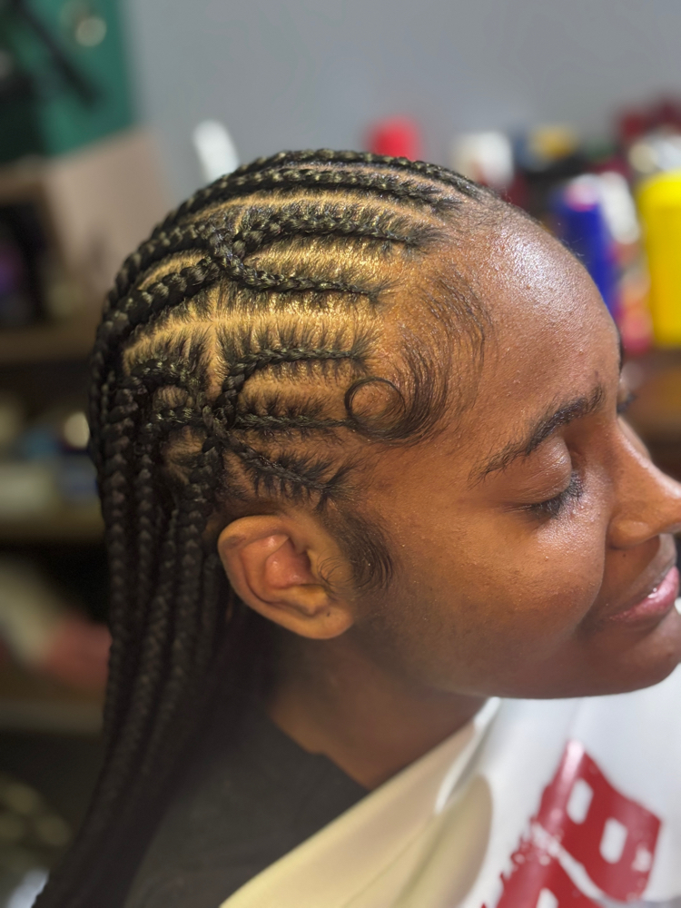 Fulani Braids/Knotless