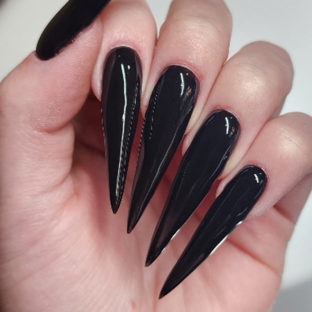 Hard Gel Extensions - Solid Color at Corpse Claws Nail Art Studio in Longmont, CO