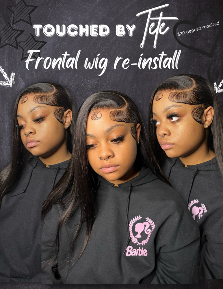 Frontal Wig Re-Install