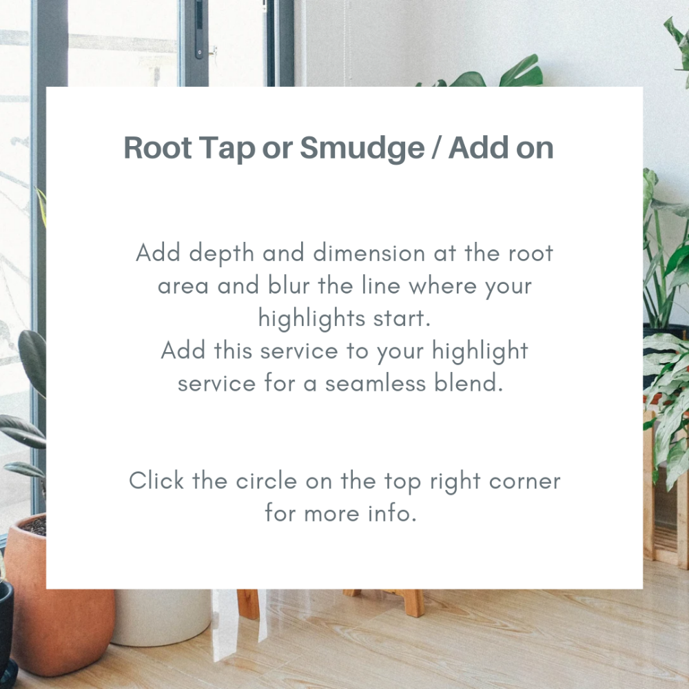 Root Tap Or Smudge