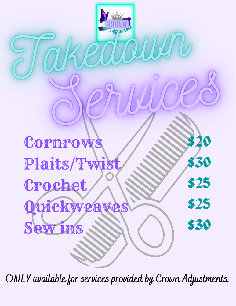 Takedown Services at Crown Adjustments in Havelock, NC