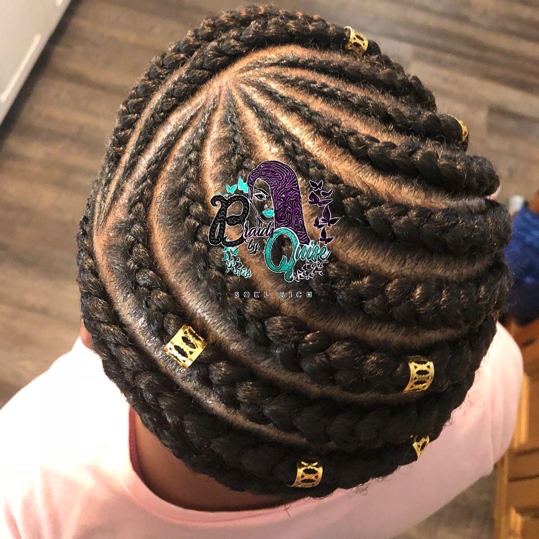 Kids Lemonade Braids