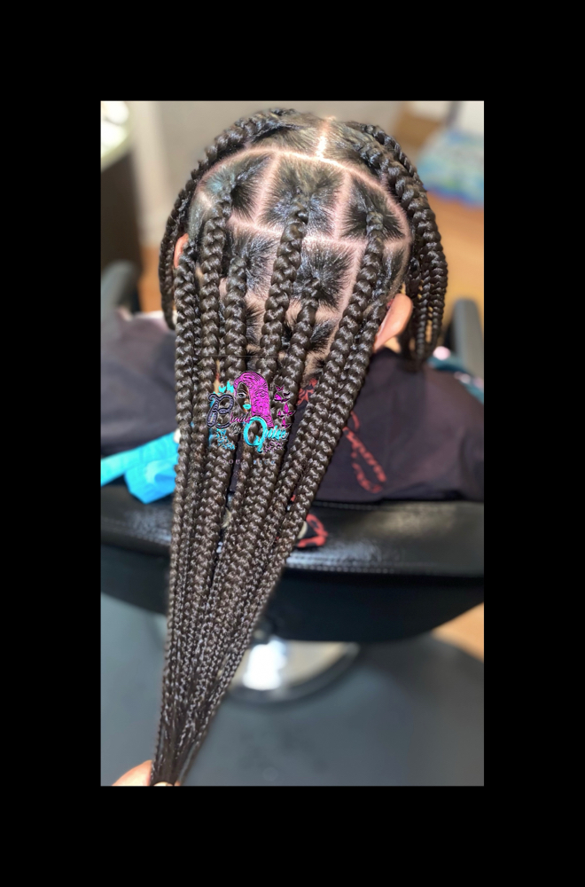 Kids Knotless Braids -LRG