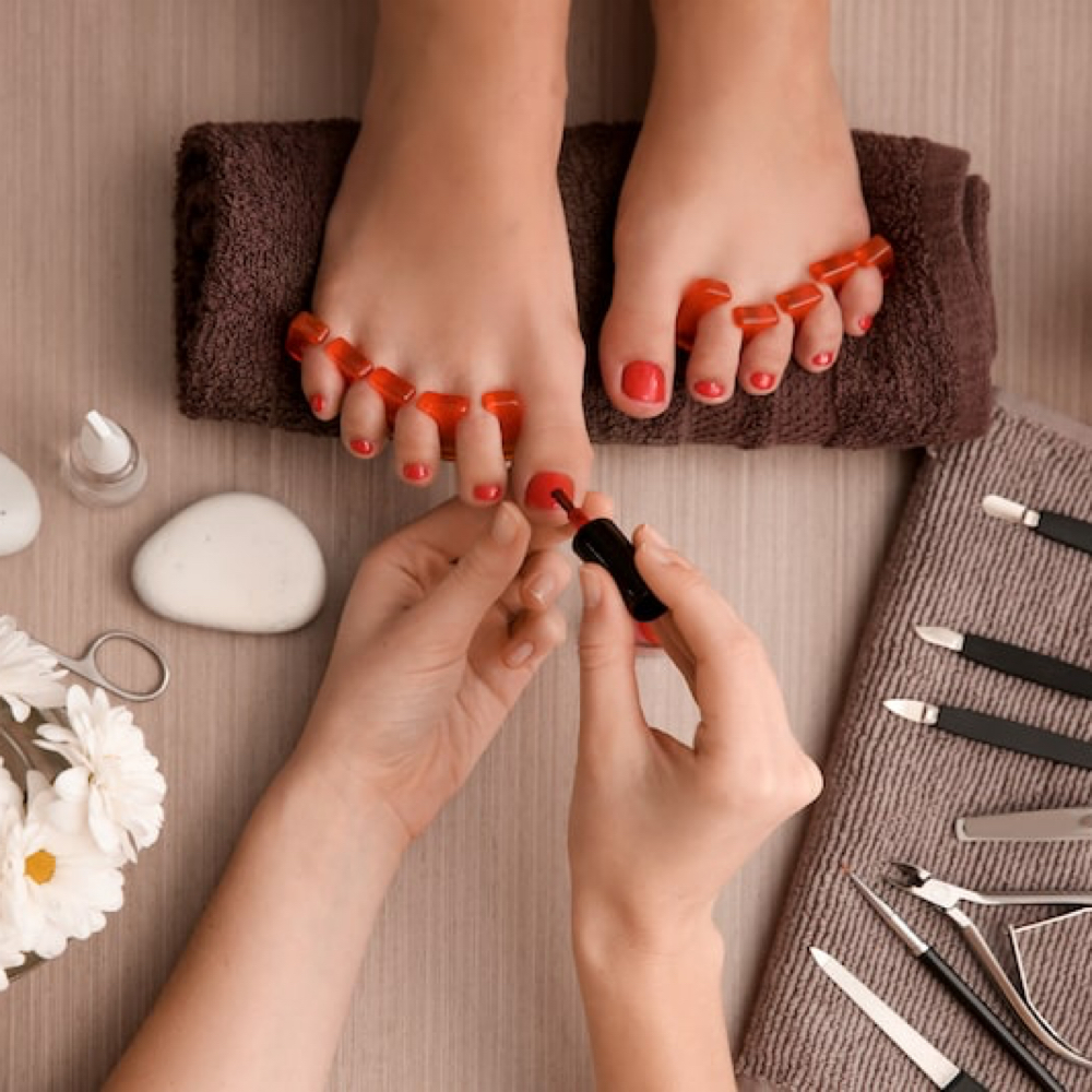 Pedicure at Bree@scissorhands Salon in Clinton, MO
