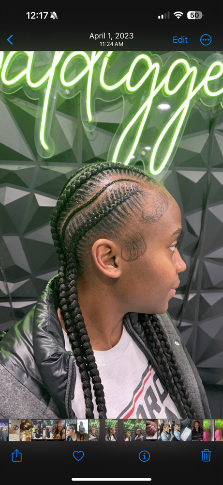 4 Stitch Wavy Parts