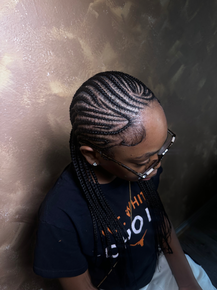 Freestyle Cornrows Butt Length