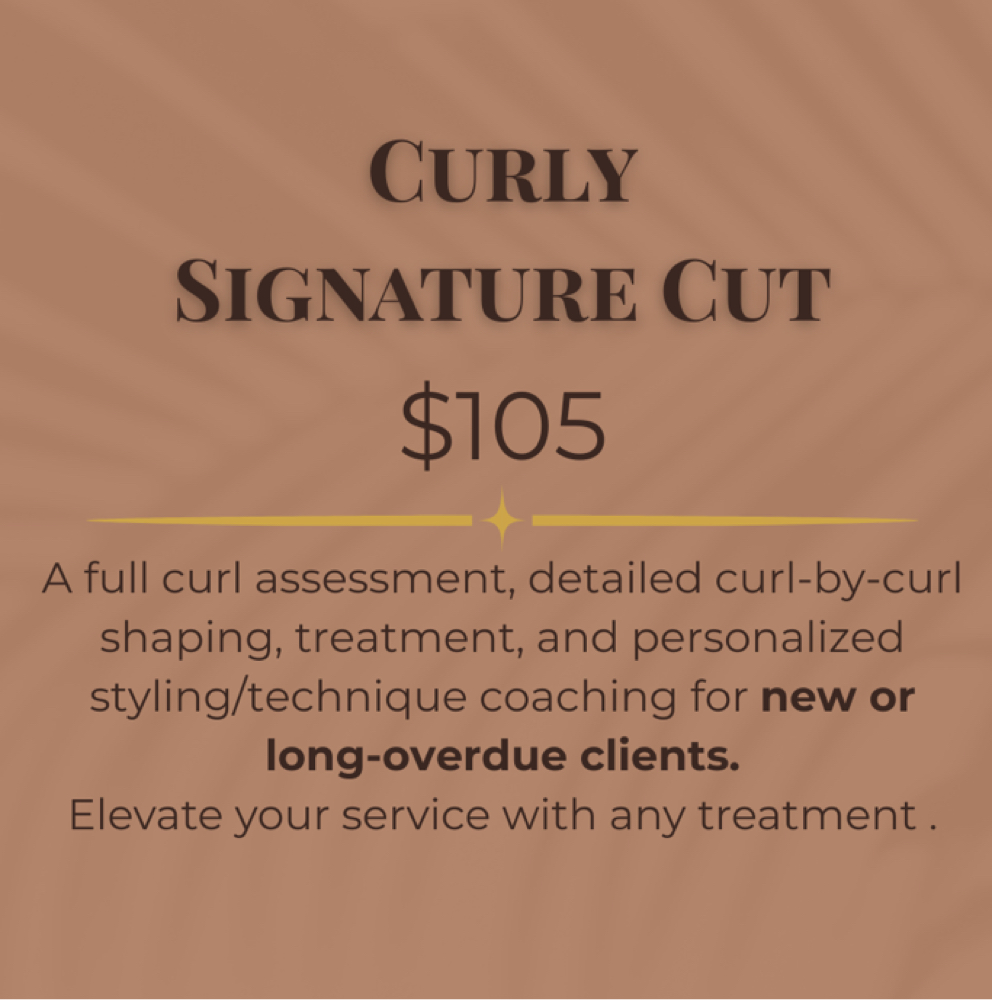 Curly Signature Haircut