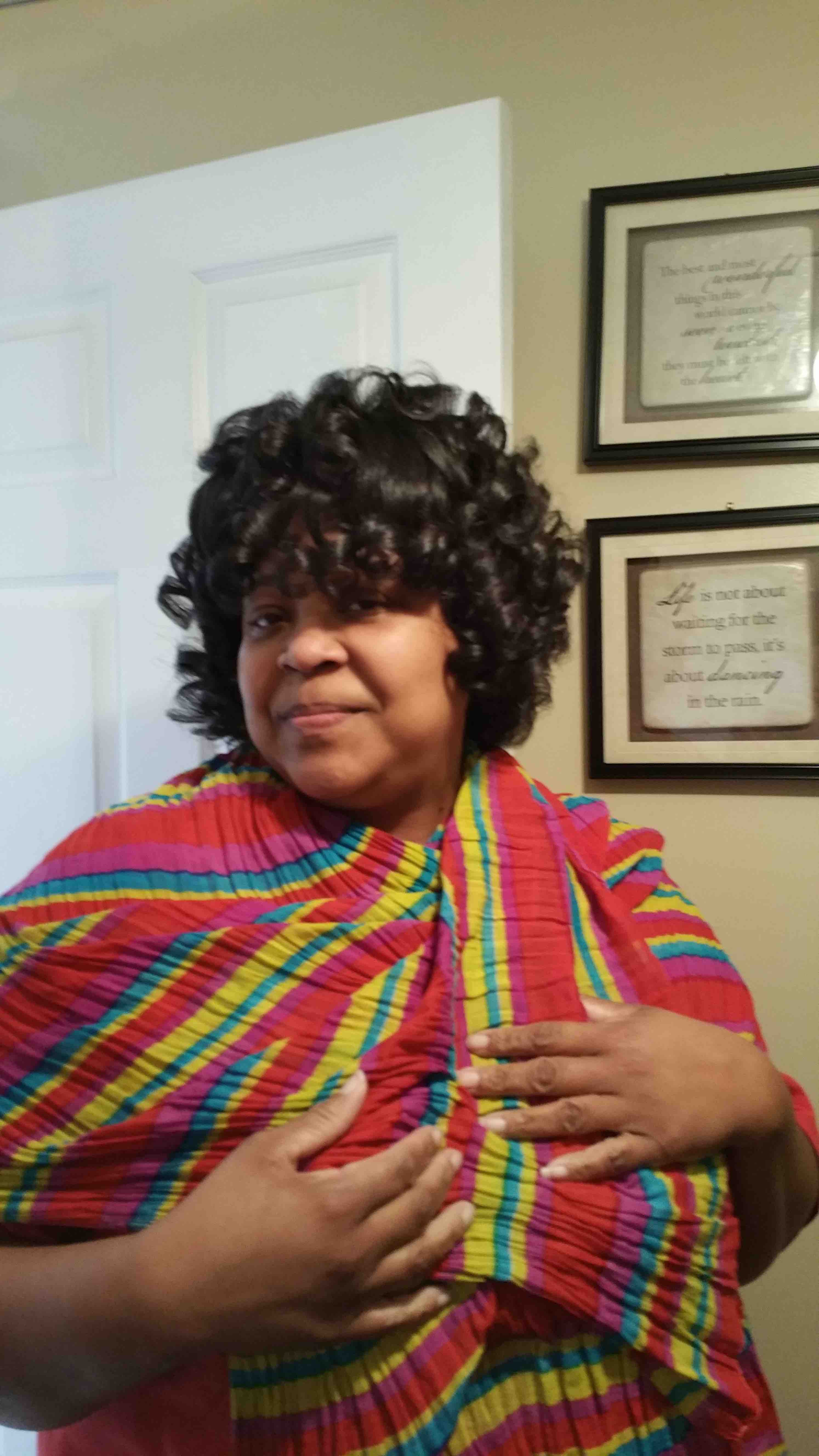 Blow Out With Curls