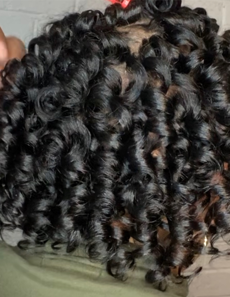 Rod Spiral Set(relaxed Hair)