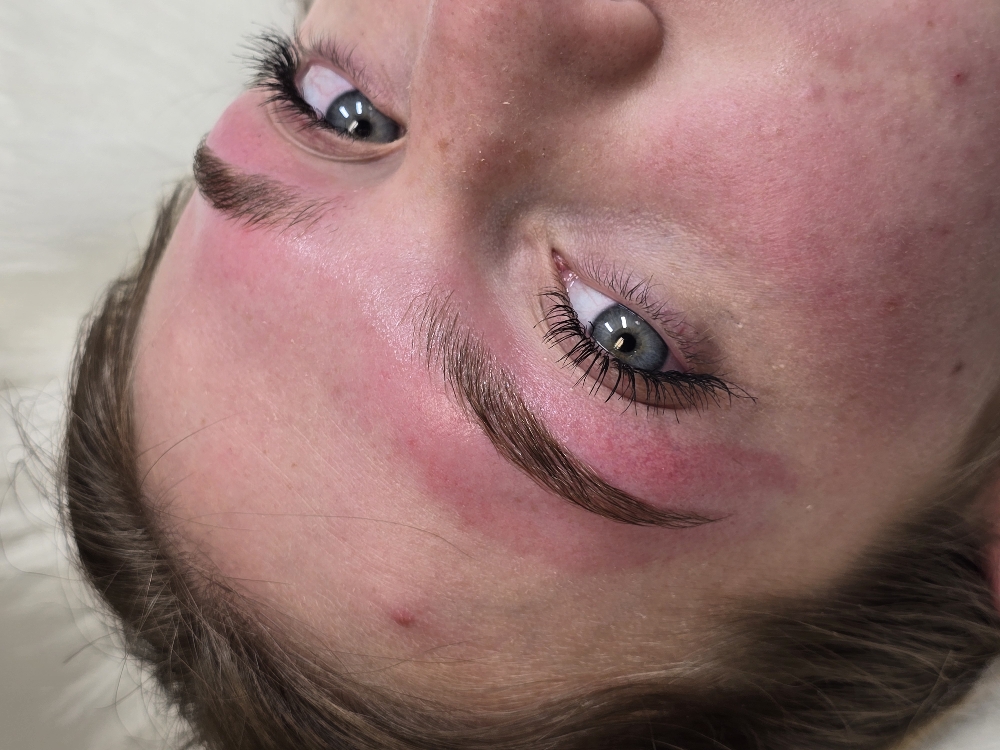 Waxing Eyebrows