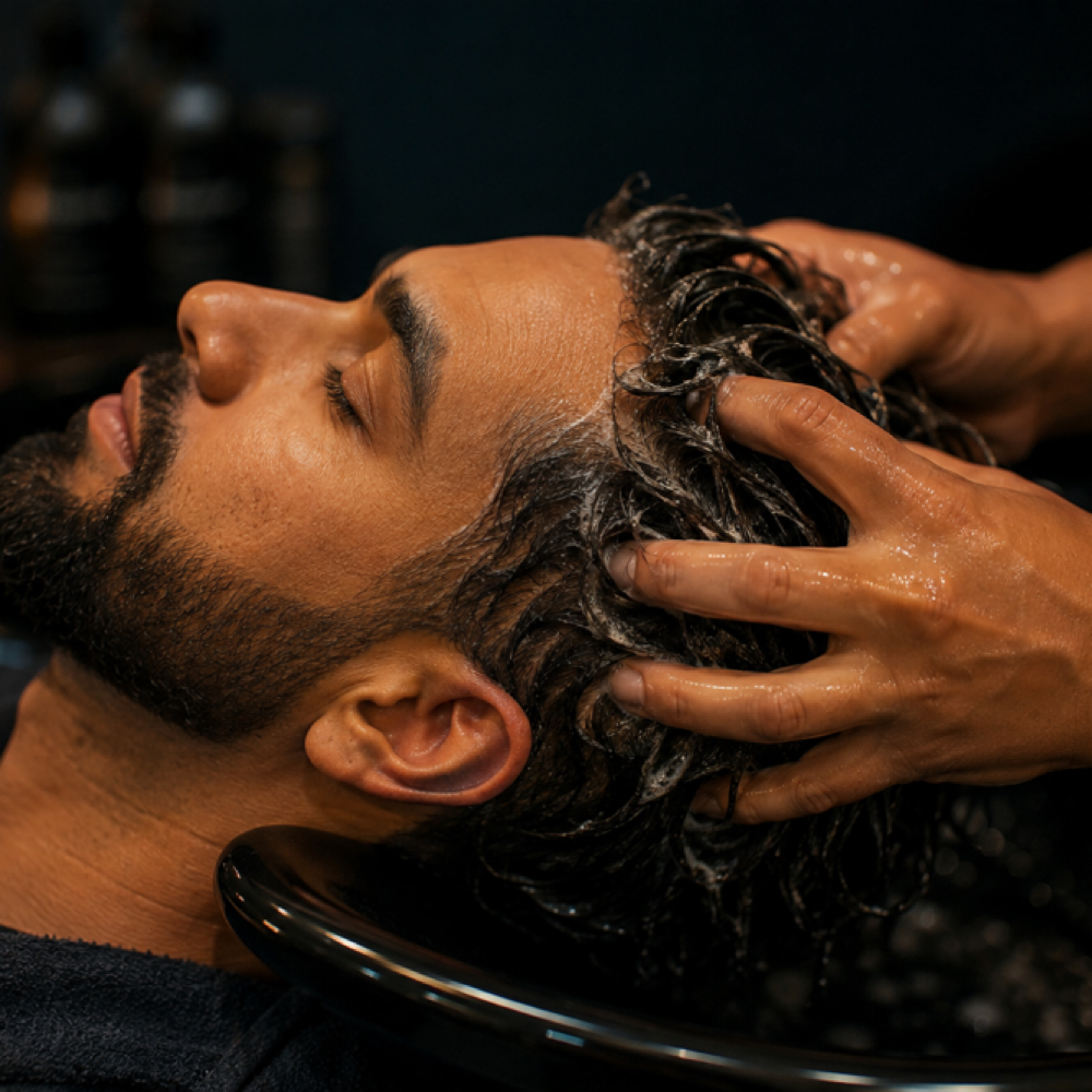 Scalp Treatment + Head Massage at Sage & Scissors Studio in Charlotte, NC