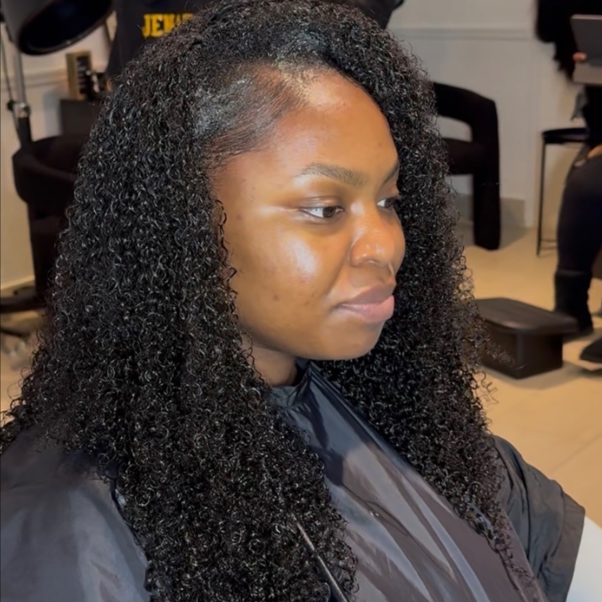 Flip Over Sew In at Sweetest little Salon Studio in Sarasota, FL