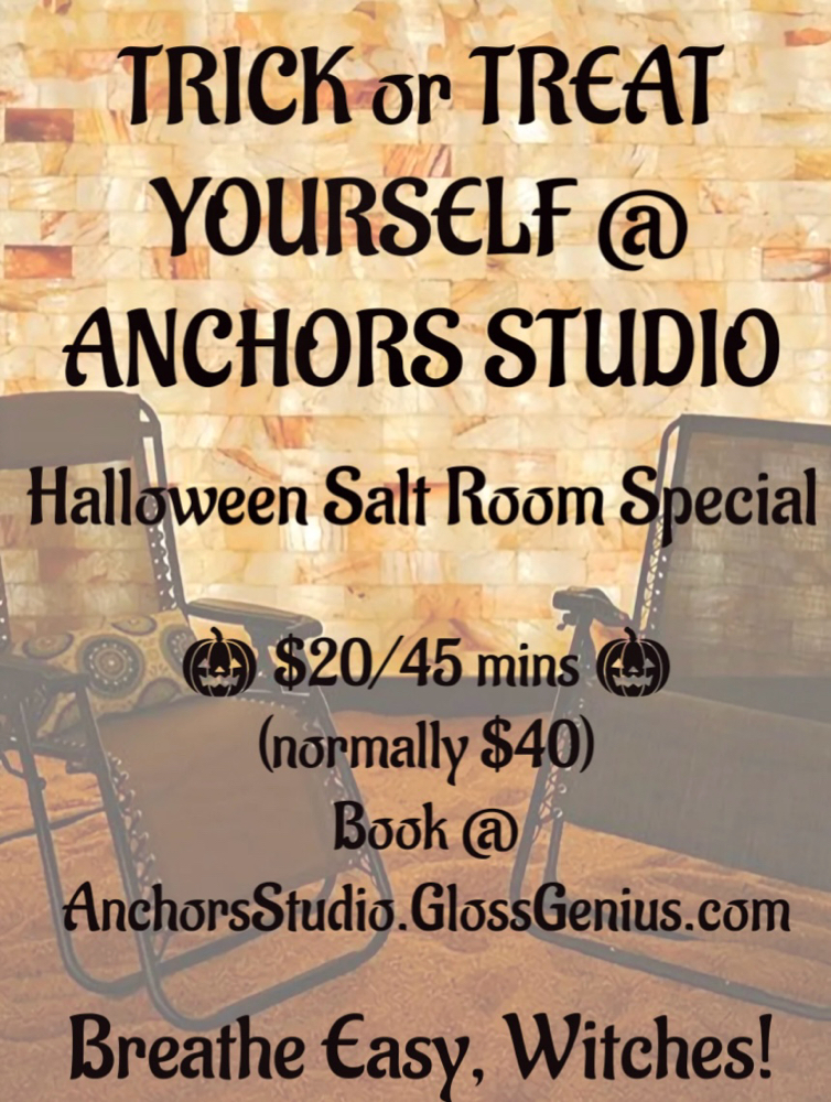 OCTOBER SALT ROOM SPECIAL