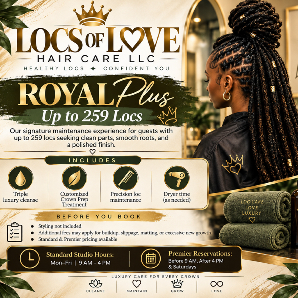 Royal Plus at Locs of Love Haircare & Spa in Antioch, TN