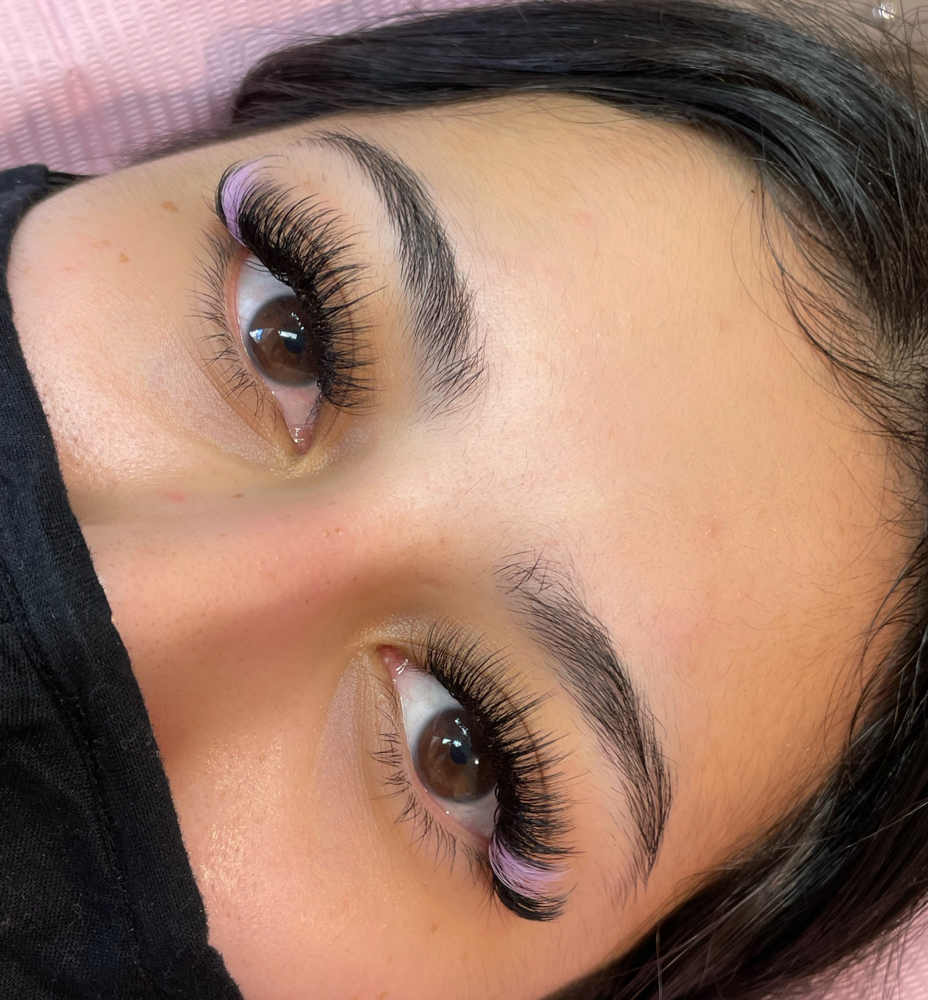 Colored Lashes (Add On)